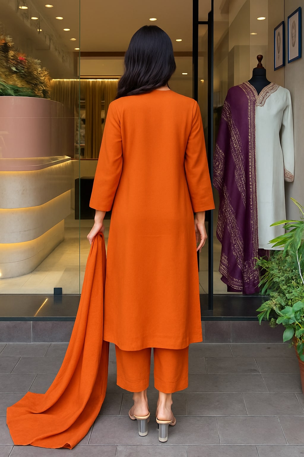 Terracotta Grace Kurta Set
