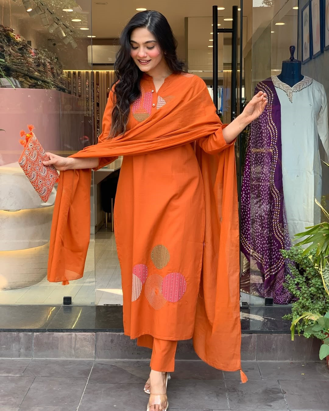 Terracotta Grace Kurta Set