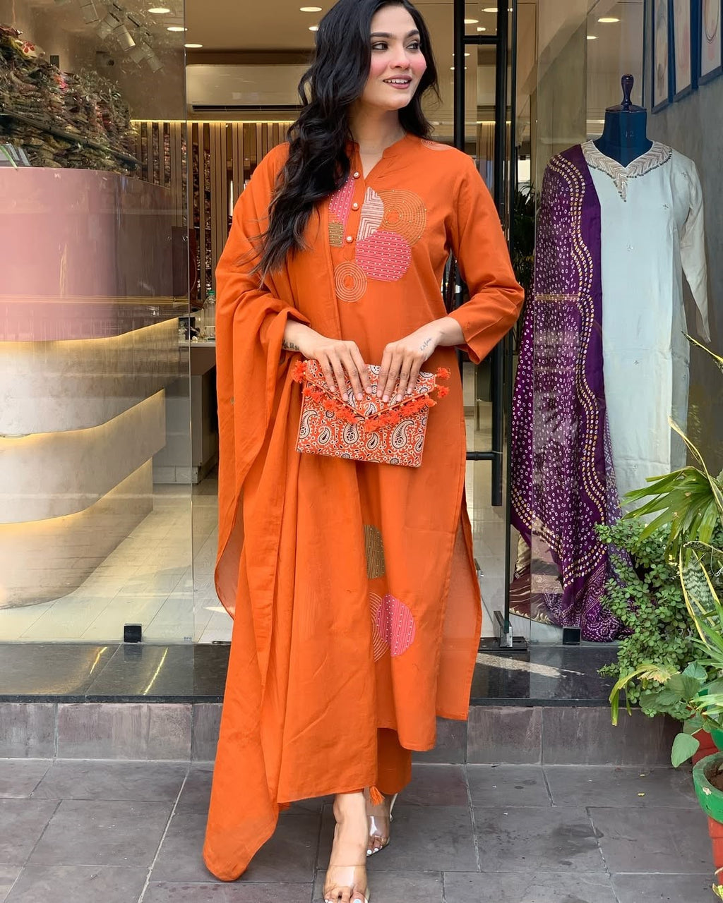Terracotta Grace Kurta Set