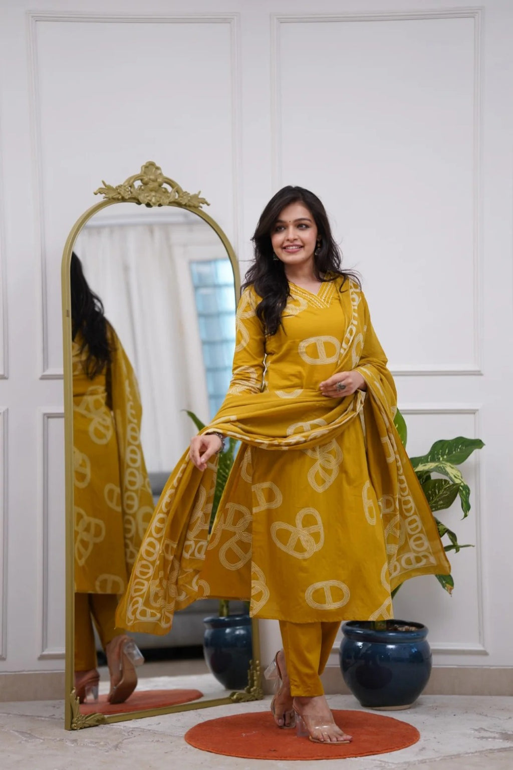 Avanti Chanderi Elegance Suit Set