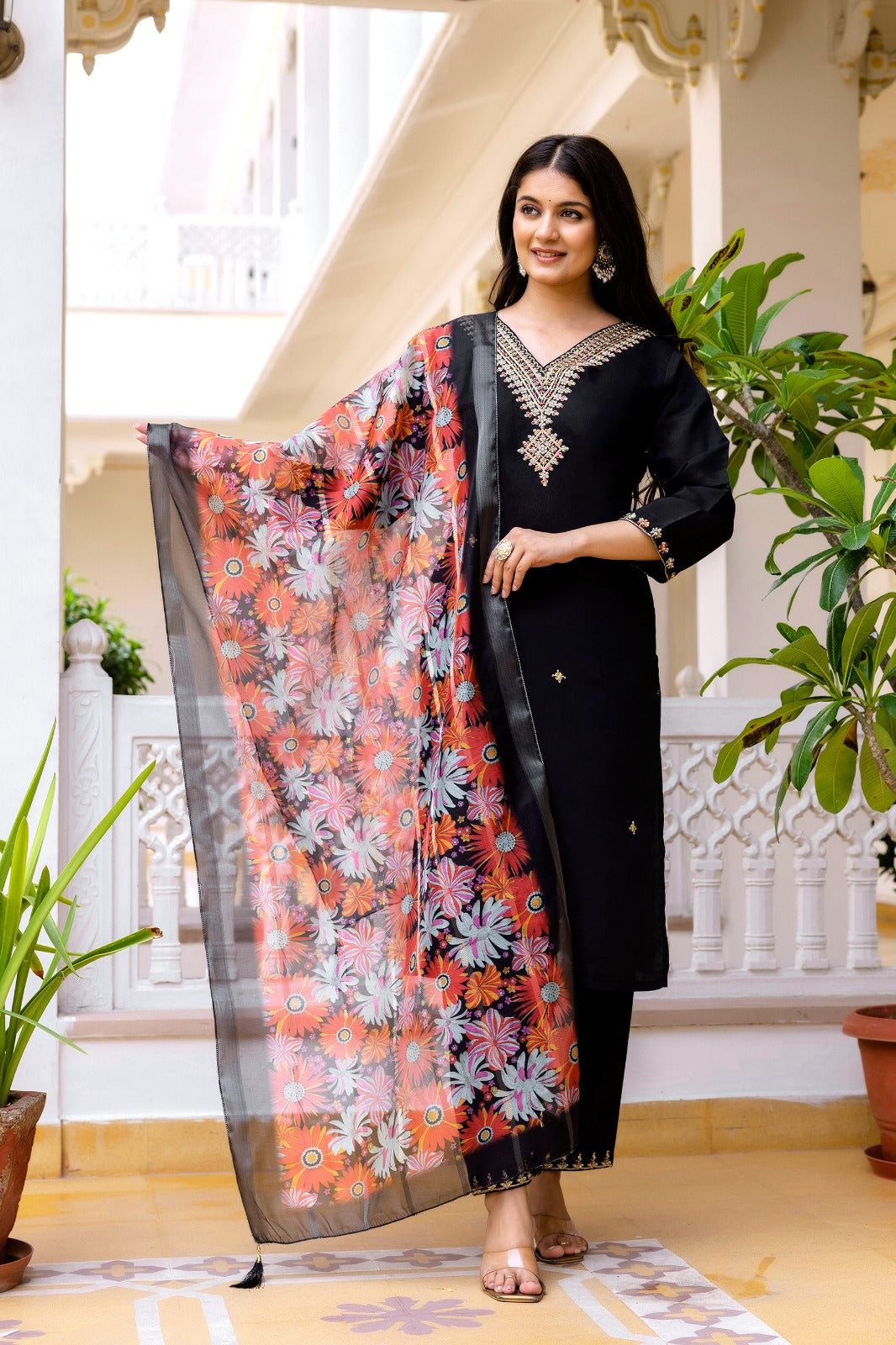 Regal Florenza Embroidered Suit Set