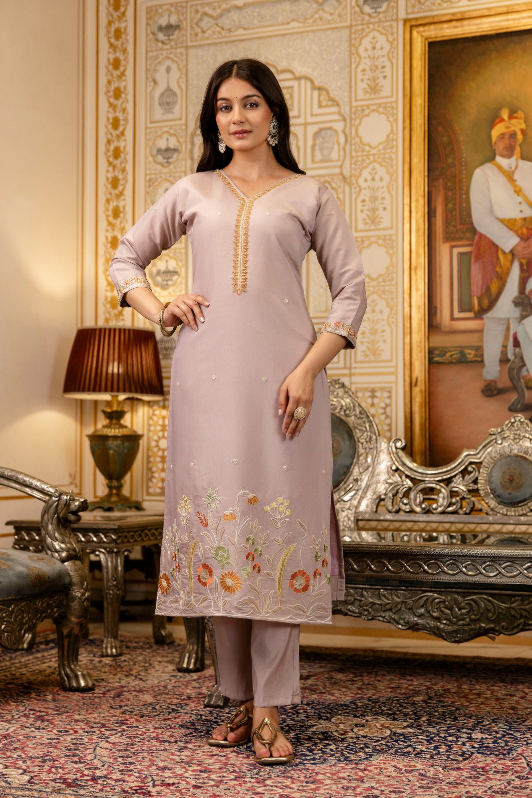 Royal Grace Viscose Suit Set