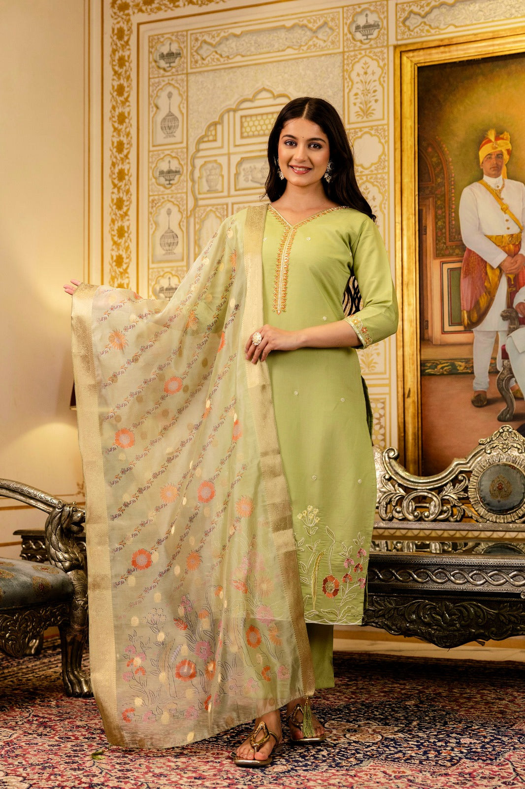 Royal Grace Viscose Suit Set